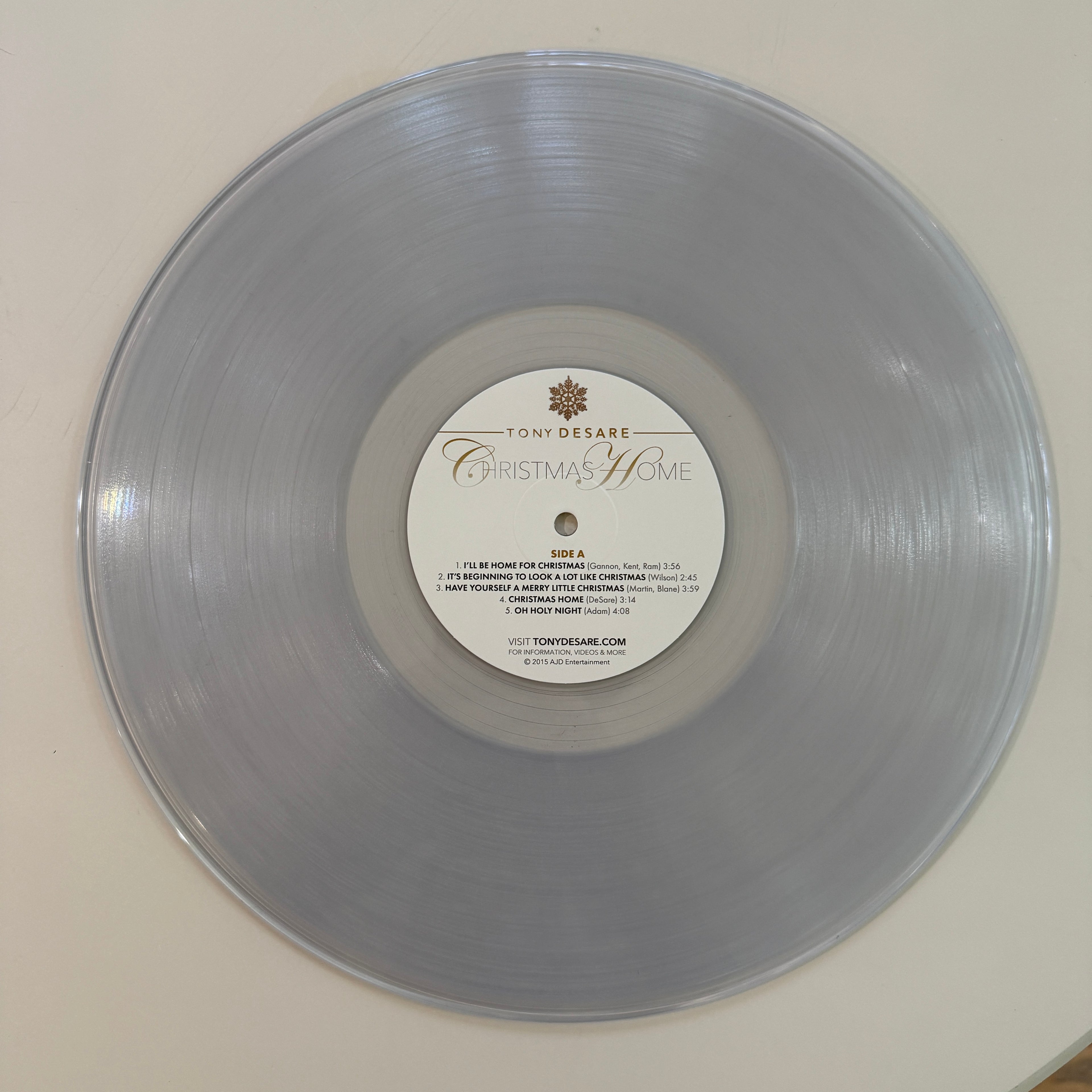 Christmas Home (2015) Autographed Premium Vinyl