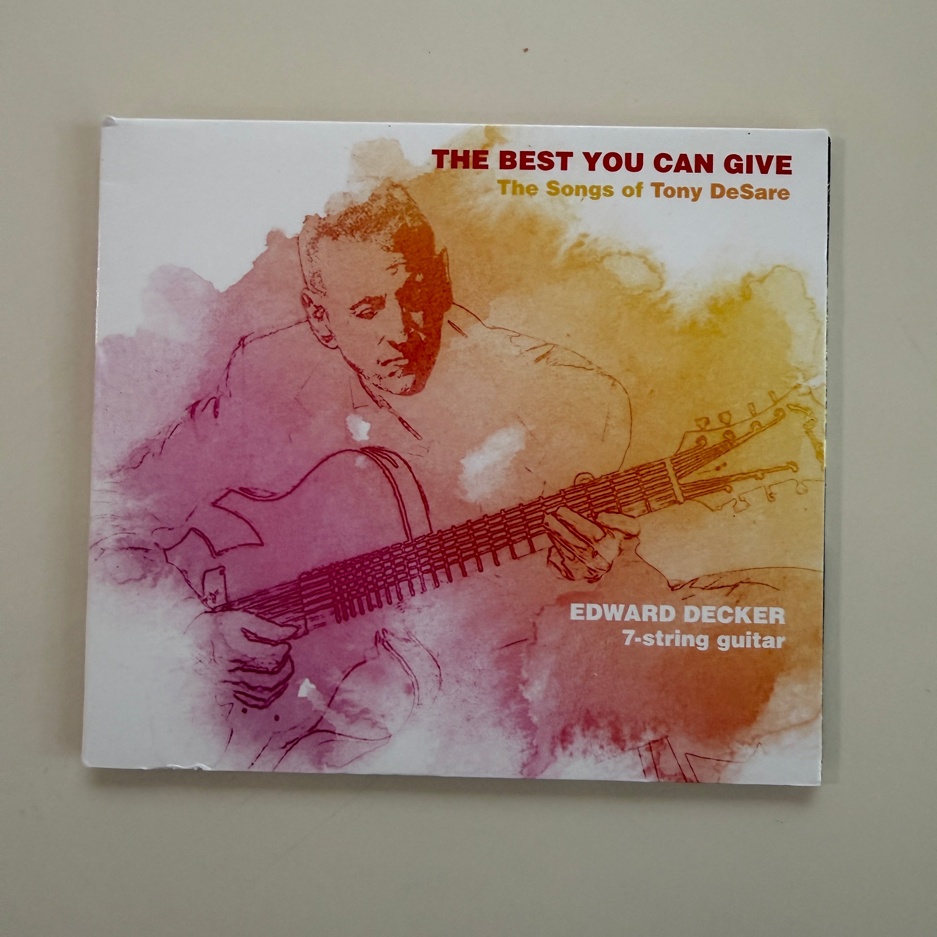 Edward Decker: The Songs of Tony DeSare (2021) CD