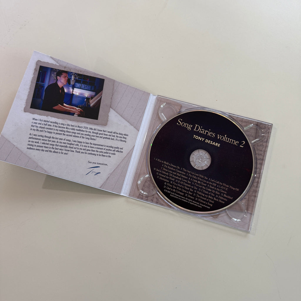 Song Diaries Volume 2 (2021) Autographed CD