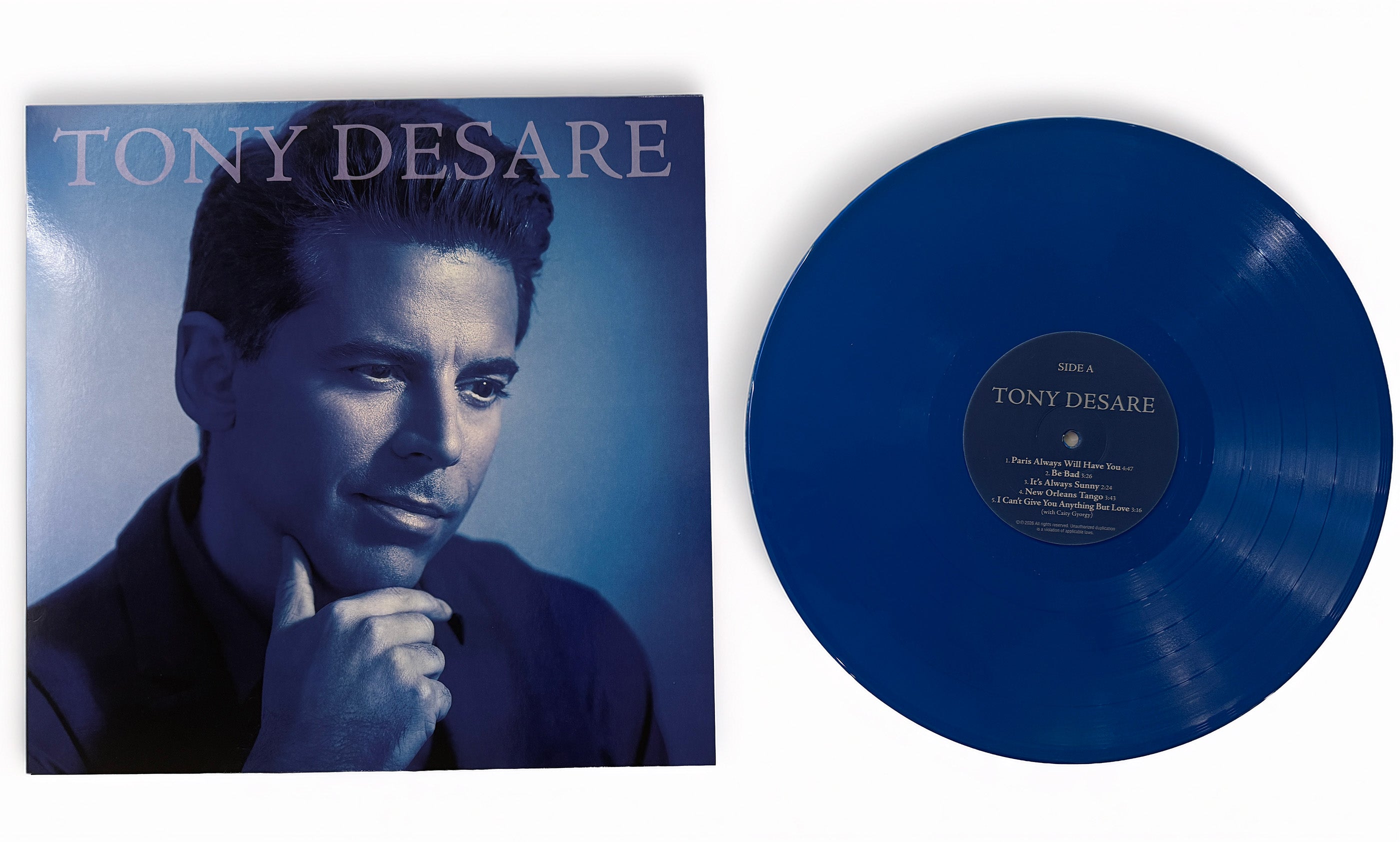 Tony DeSare (2026) Limited Premium Vinyl Signed + MP3 Download