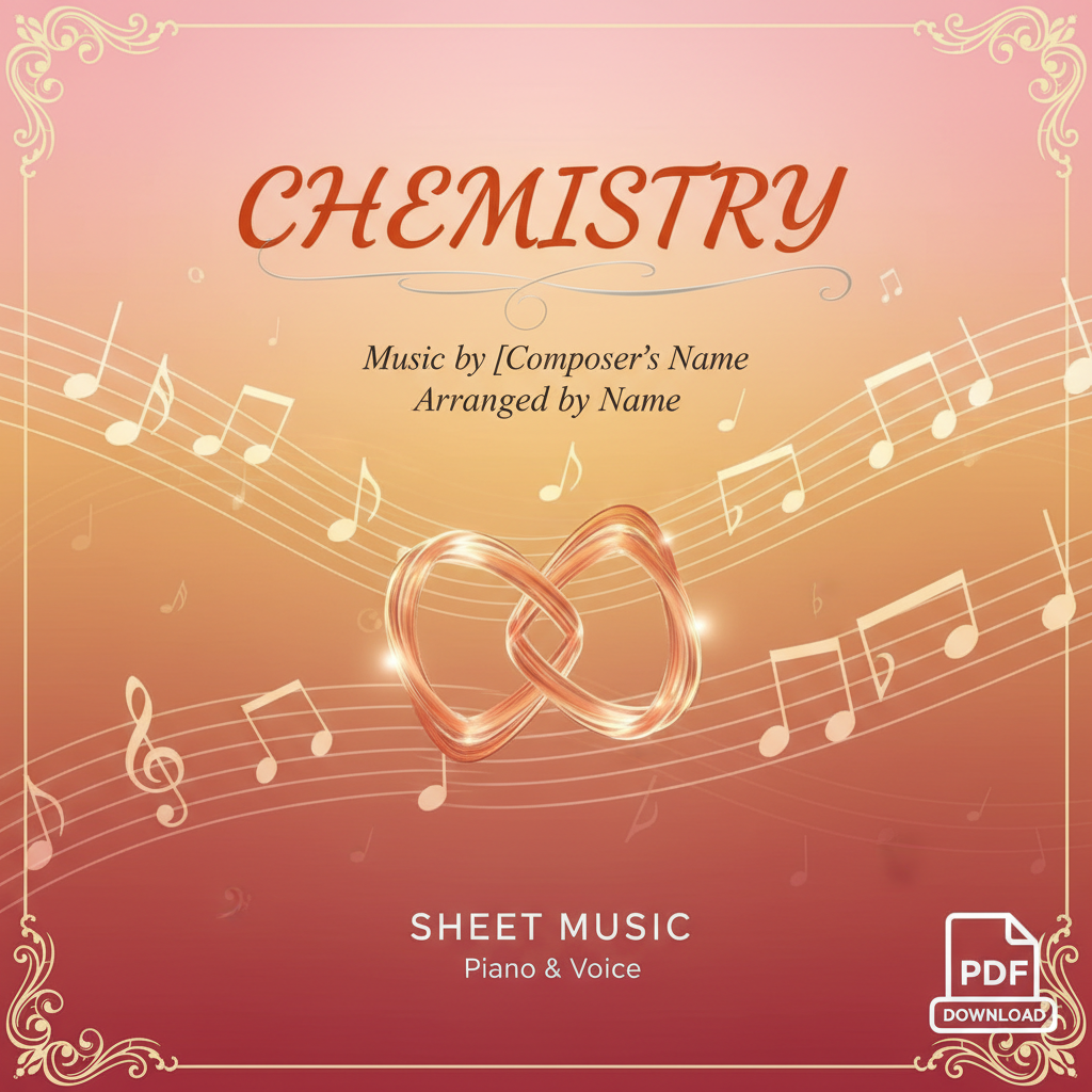 Chemistry sheet music cover