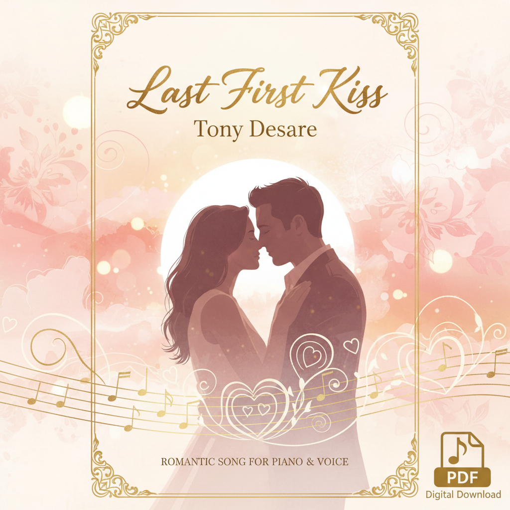Last First Kiss sheet music cover by Tony DeSare