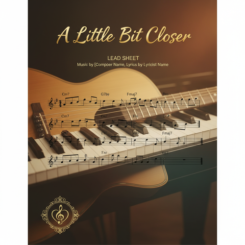 A Little Bit Closer lead sheet cover