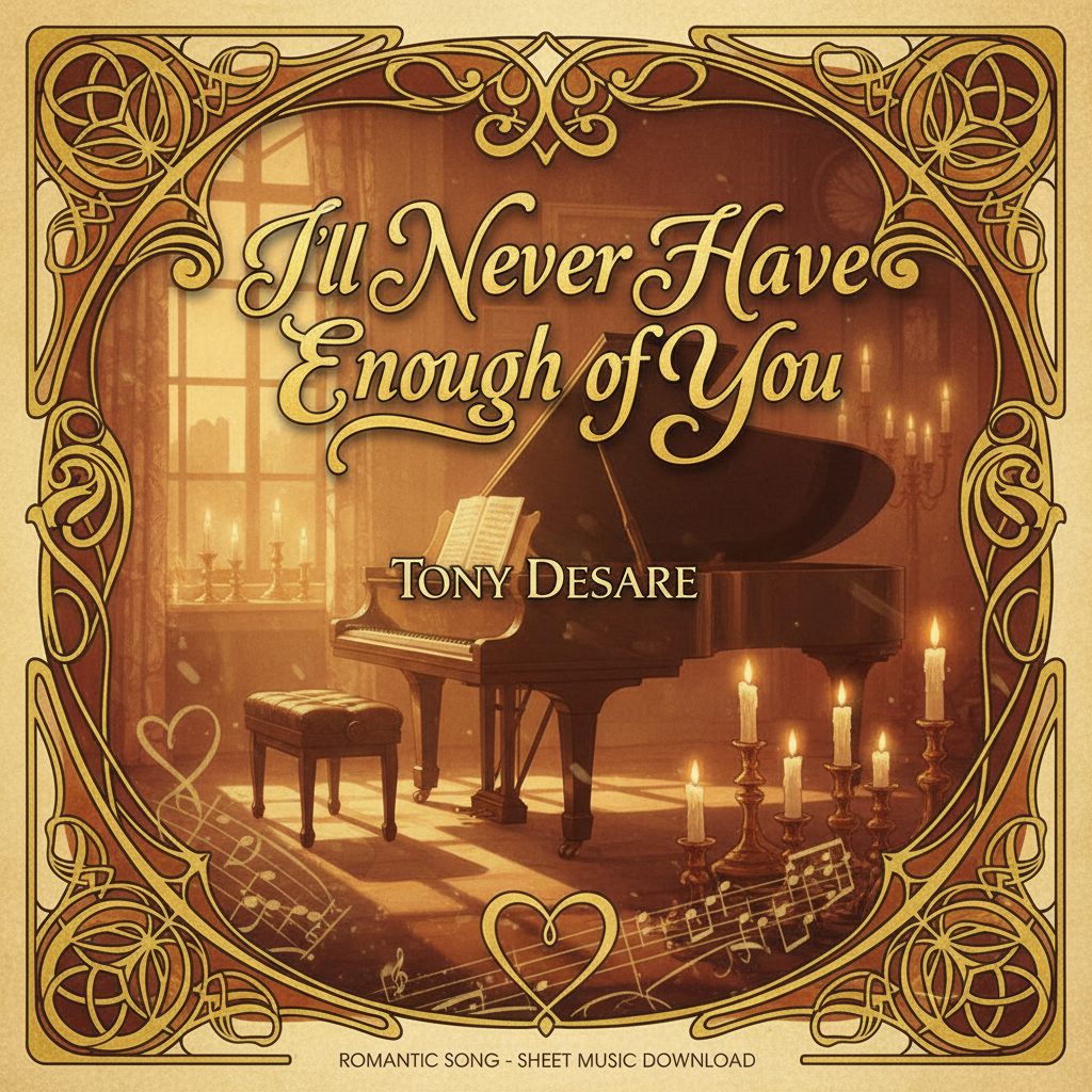 I'll Never Have Enough of You sheet music cover by Tony DeSare